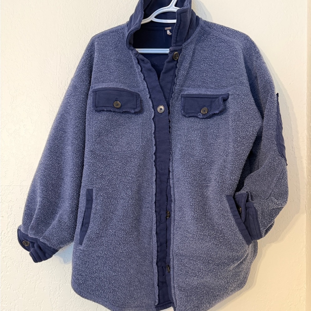 Free People Ruby Jacket - Indigo Blue - XS - Picture 2 of 4
